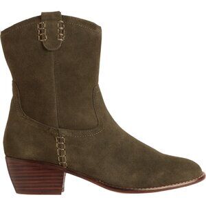 NEW MIA Lauryn Western Boots - Suede in Olive For Women 1125 5s3